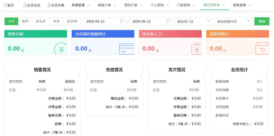 每日對(duì)賬單