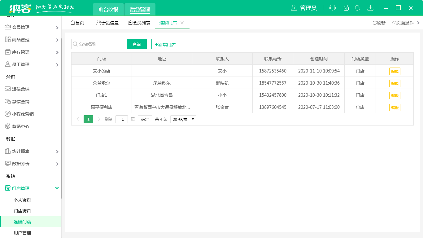 納客管店更輕松