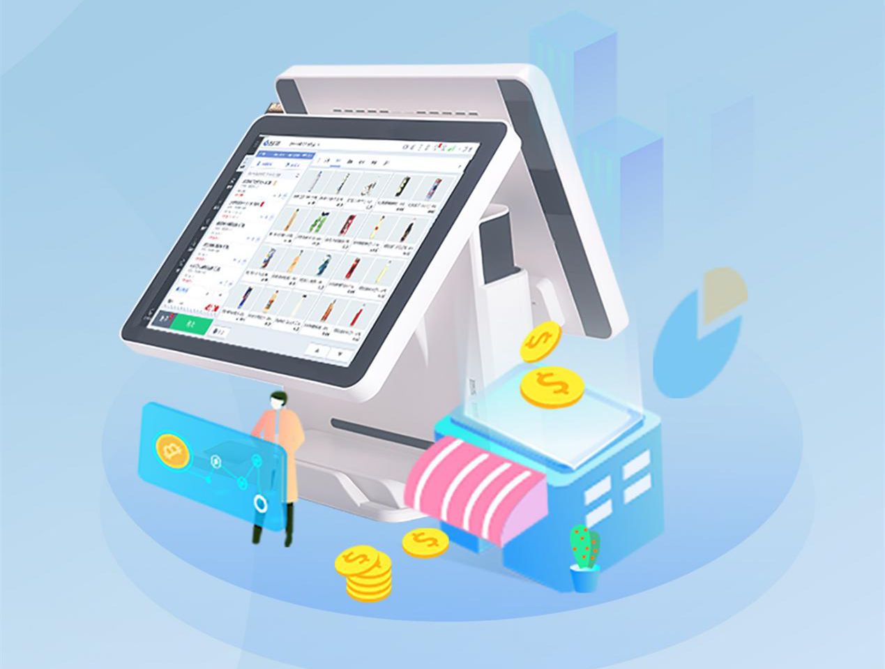 有了收銀機還應(yīng)該買什么收銀系統(tǒng)？1
