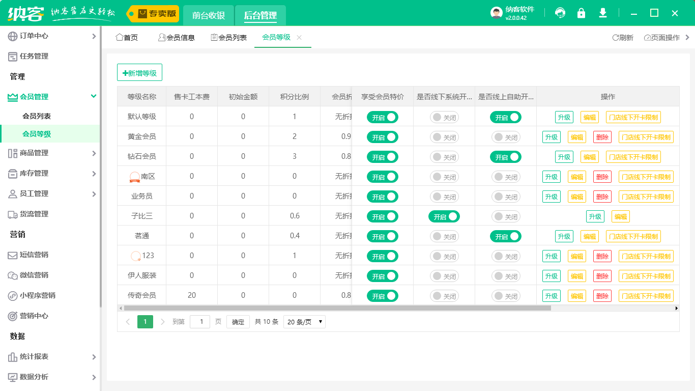 店鋪會(huì)員管理系統(tǒng)app2