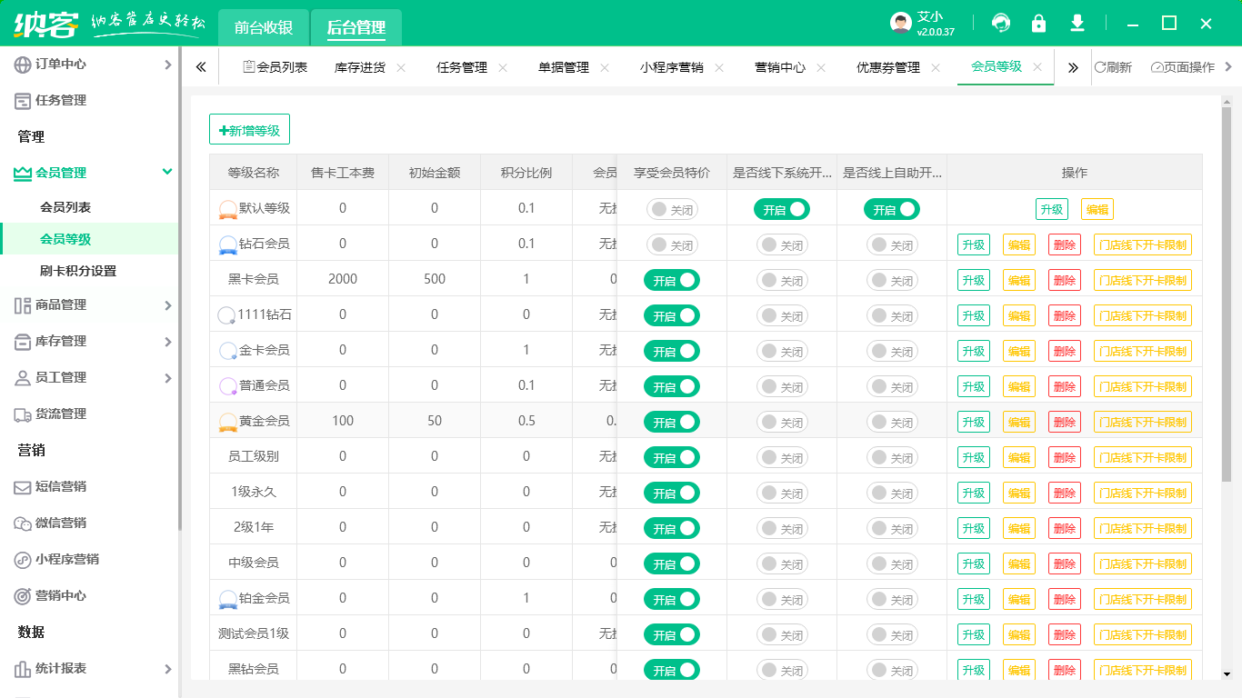crm會(huì)員管理系統(tǒng)