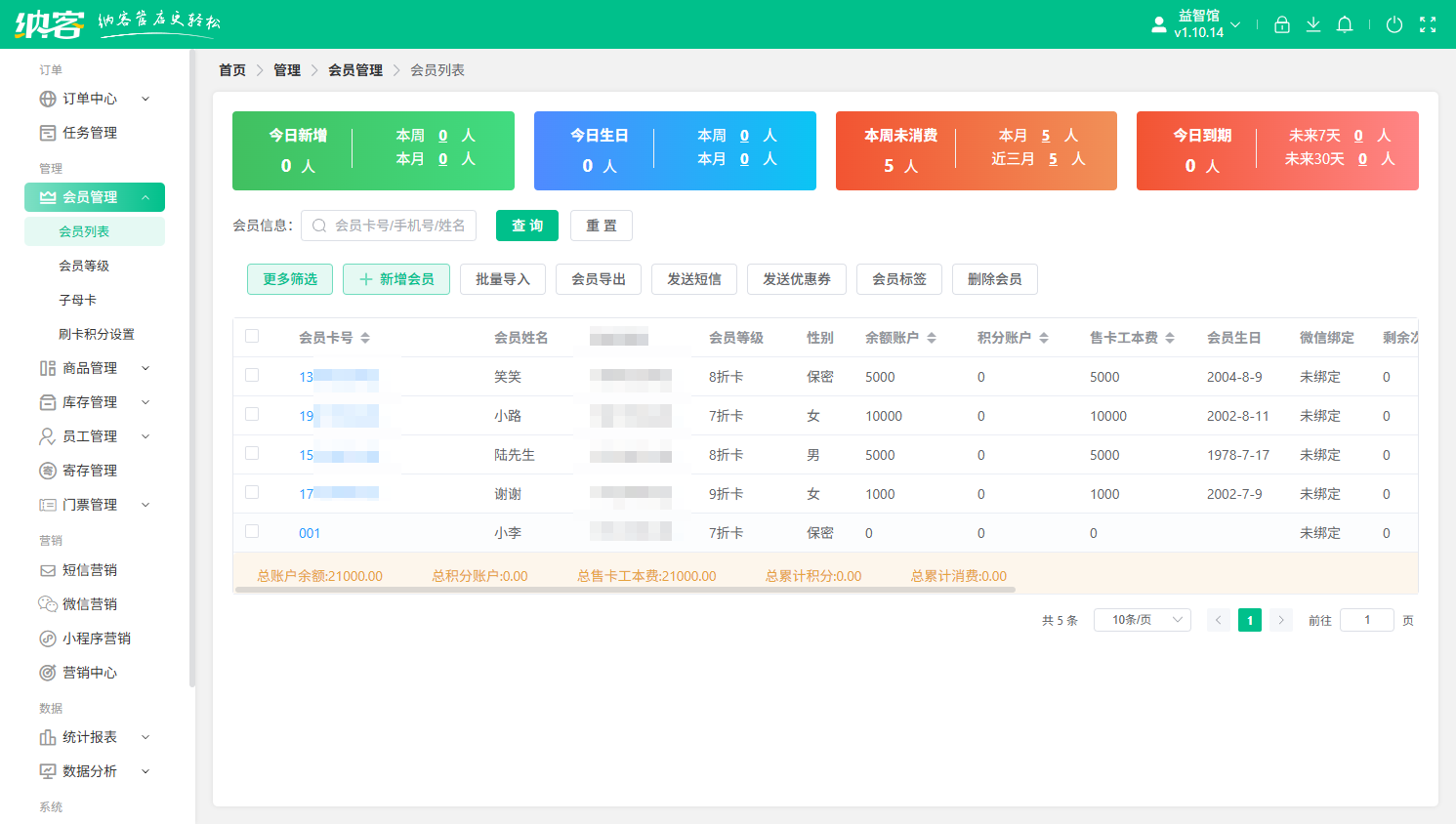 拳擊館會員積分系統(tǒng)